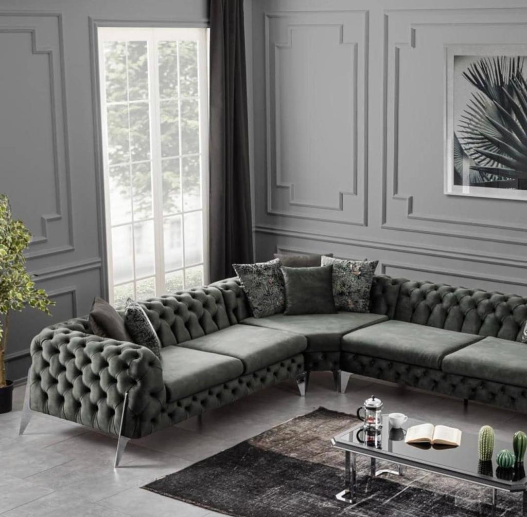 Luxury Louis Corner Sofa