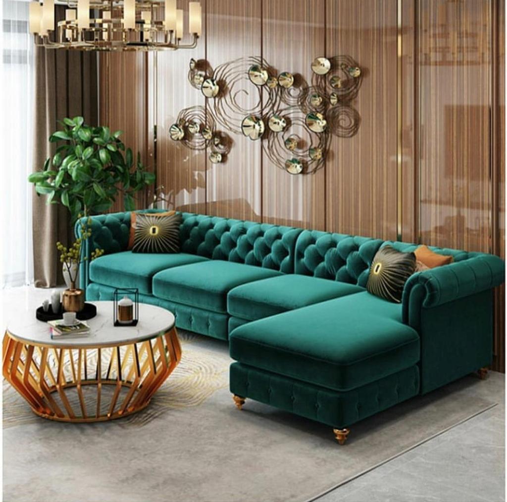 Luxury Churchill L Shape Sofa